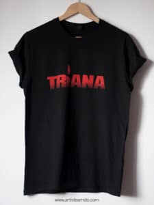 Triana Camiseta musica merchandising artisteamdo